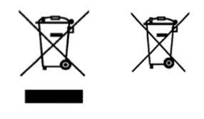 ZPĚTNÝ ODBĚR VYSLOUŽILÝCH ELEKTROZAŘÍZENÍ A BATERIÍ SYMBOL